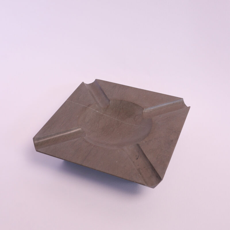 Carré - Four-Person Limestone Ashtray